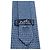 Gravata de seda Hermès 145cm Azul - vista 4