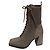 Autre Marque Botas de malha com atacadores Rienda Marrom - vista 4