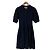 Autre Marque Snidel Rippstrick-Kleid Schwarz