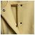 Autre Marque M-Premier Super100’s Wool Collarless Coat Yellow - view 6