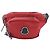 Bolsa de ombro Moncler vermelha de têxtil Vermelho