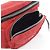 Bolsa de ombro Moncler vermelha de têxtil Vermelho - vista 7