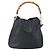 GUCCI Bamboo Shoulder Bag Leather 2way Black Gold 001 3754 1639 - vista 13