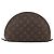 LOUIS VUITTON Monogram Trousse Demi Ronde Cosmetic Pouch M47520 LV - vista 2