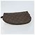LOUIS VUITTON Monogram Trousse Demi Ronde Cosmetic Pouch M47520 LV - vista 5