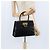 Salvatore Ferragamo Gancini Hand Bag Leather 2way Black Gold - vista 22