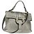 Bulgari BVLGARI Leoni Hand Bag Leather 2way Champagne Gold