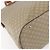 Céline CELINE Bolso de mano de lona Macadam PVC 2way Beige Oro - vista 15