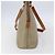 Céline CELINE Bolso de mano de lona Macadam PVC 2way Beige Oro - vista 5