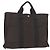 Hermès HERMES Her Line MM Handtasche Canvas Grau