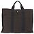 Hermès HERMES Her Line MM Handtasche Canvas Grau - Ansicht 2