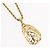 Autre Marque SAINT LAURENT Collar metal 2 Set Gold - vista 3