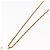 Autre Marque SAINT LAURENT Collar metal 2 Set Gold - vista 9
