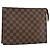 LOUIS VUITTON Damier Ebene Poche Toilette 26 Pouch N47543 LV