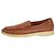Loro Piana Mocassini in pelle nappa marrone - size EU 39 (UK 6)