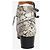 Gucci Graue Schlangenleder-Optik Stiefel mit Schnallendetail - Größe EU 38.5 (UK 5.5) - Ansicht 3
