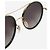 Gucci Gafas de sol redondas verdes - vista 6