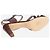 Chloé Sandali con tacco in pelle marrone - size EU 38 - vista 6