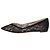 Gianvito Rossi Bailarinas de encaje negro - size EU 37