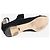 Chloé Schwarze Wildleder-Sandalen mit Schleifendetail - size EU 38 - Ansicht 5