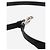 Prada Bandoulière de sac en cuir saffiano noir - vue 4
