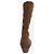 Ba&Sh Stivali Curtis in camoscio marrone - size EU 38 - vista 3