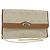Christian Dior Honeycomb Canvas Chain Shoulder Bag Beige