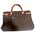 La Bagagerie Borsa Tote in Nylon e Pelle Marrone