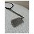 Collana Dog Tag Dolce & Gabbana con Cristalli Silver hardware - vista 2