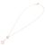 Collana con pendente Louis Vuitton in oro rosa e diamanti D'oro - vista 2