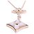 Collana con pendente Louis Vuitton in oro rosa e diamanti D'oro - vista 4