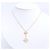 Collana con pendente Louis Vuitton in oro rosa e diamanti D'oro - vista 9