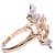 Anel Frivole Diamantes Van Cleef & Arpels Dourado - vista 3