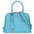 Bolso de hombro 2-Way Prada Saffiano Lux Turquesa