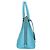 Bolso de hombro 2-Way Prada Saffiano Lux Turquesa - vista 4