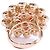 Bague Van Cleef & Arpels Cornaline et Diamants Doré - vue 2