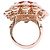 Bague Van Cleef & Arpels Cornaline et Diamants Doré - vue 6