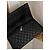 Chanel Pochette in pelle nera con segno della pace Nero - vista 6
