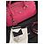 Prada Vitello Daino Bauletto Bolsa Satchel Rosa - vista 14