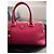 Prada Vitello Daino Bauletto Bolsa Satchel Rosa - vista 3