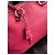 Prada Vitello Daino Bauletto Bolsa Satchel Rosa - vista 4