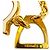 Hermès Pendentif Collier HERMES Tonnerre Blanc Doré - vue 8