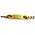Céline CELINE Triomphe Strass-Halskette Golden - Ansicht 7
