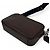 Borsa a tracolla in pelle con logo inciso COACH CR179 JADEN Marrone - vista 6