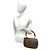 GUCCI Vintage Bamboo Turnlock Lederhandtasche Braun - Ansicht 2