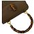GUCCI Vintage Bamboo Turnlock Lederhandtasche Braun - Ansicht 4