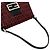 Fendi Zucchino Semi Shoulder Bag Schultertasche Schwarz Rot - Ansicht 4