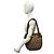 Burberry Vintage Logo Canvas Leather Shoulder Tote Schultertasche Braun - Ansicht 2