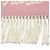 Estola Louis Vuitton em lã e alpaca rosa e branca Branco - vista 6