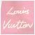 Estola Louis Vuitton em lã e alpaca rosa e branca Branco - vista 7